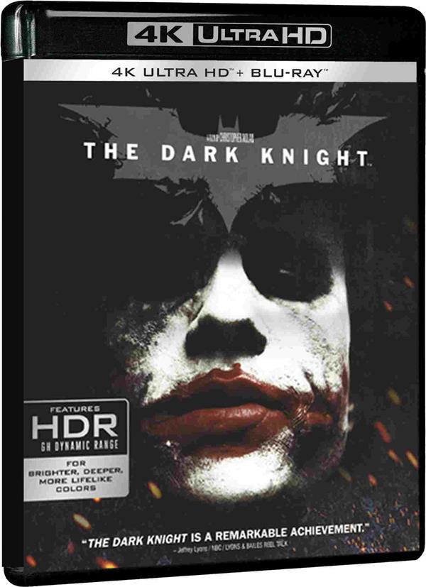 Batman - The Dark Knight, le Chevalier Noir [4K Ultra HD]