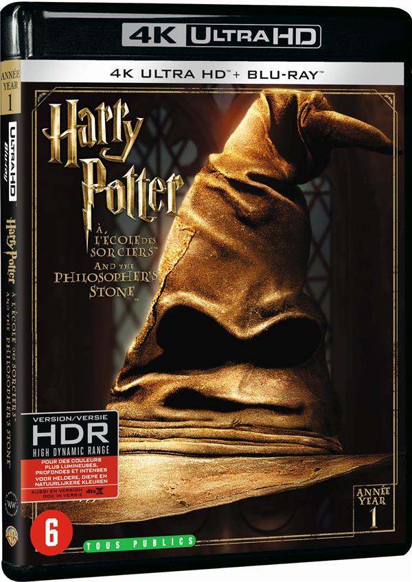 Harry Potter à l'école des sorciers [4K Ultra HD]
