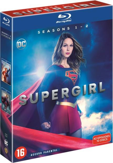 Supergirl - Saisons 1 + 2 [Blu-ray] - flash vidéo