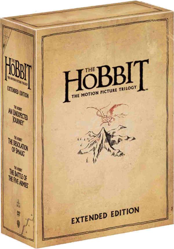 Coffret intégrale le Hobbit 3 films : un voyage inattendu ; la désolation de Smaug ; la bataille des cinq armées [DVD] - flash vidéo