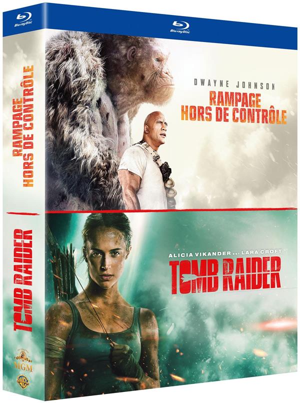 Rampage - Hors de contrôle + Tomb Raider [Blu-ray]