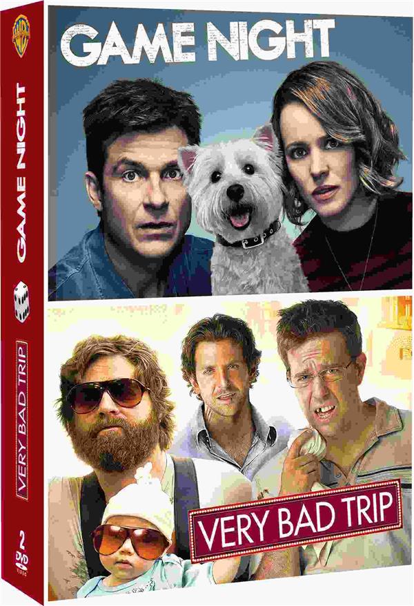 Coffret Comédies : Game Night + Very Bad Trip [DVD] - flash vidéo