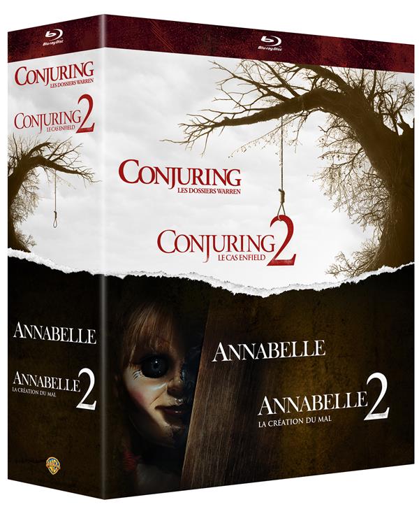 Warren - Collection de 4 films - Annabelle et Conjuring [Blu-ray]
