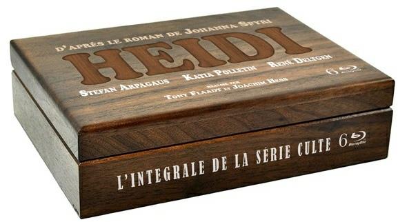 Coffret intégrale Heidi [Blu-ray] - flash vidéo