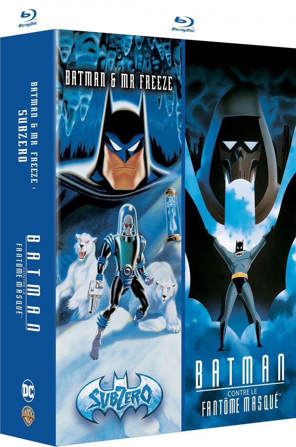 Batman Films animés - Collection de 2 films : Batman contre le fantôme masqué + Batman & Mr. Freeze: Subzero [Blu-ray]