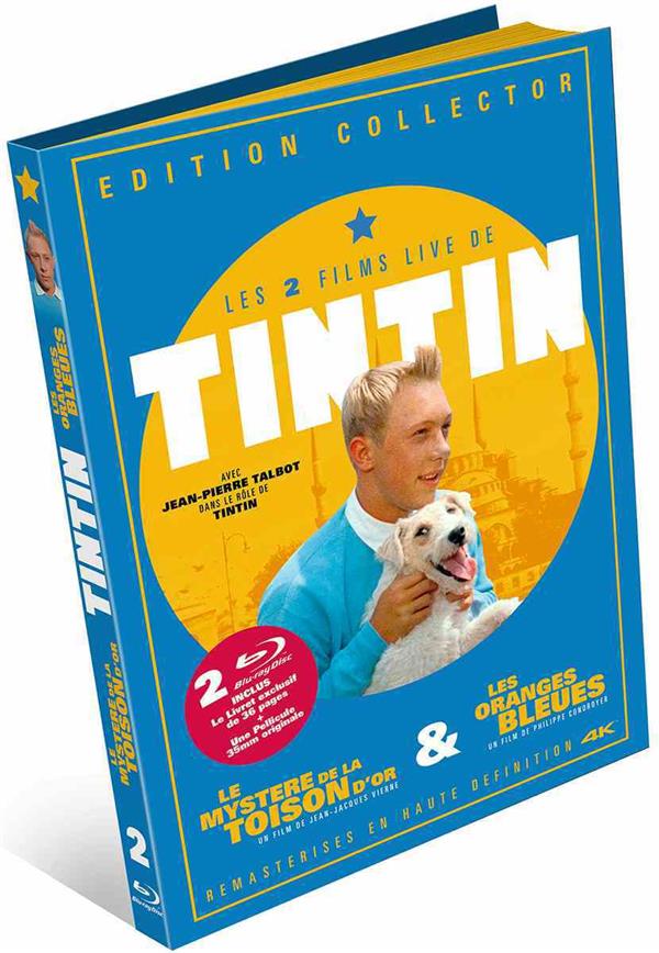 Tintin et le mystère de la toison d'or + Tintin et les oranges bleues [Blu-ray]