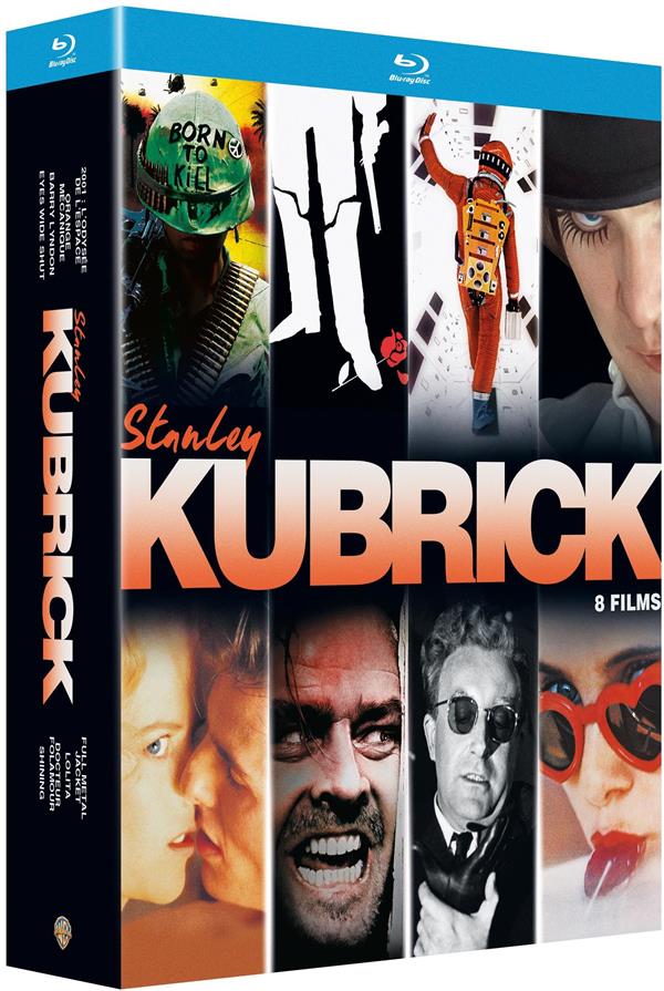 Stanley Kubrick - Coffret : Lolita + Docteur Folamour + Barry Lyndon + Full Metal Jacket + 2001, l'odyssée de l'espace + Orange mécanique + Shining + Eyes Wide Shut [Blu-ray]