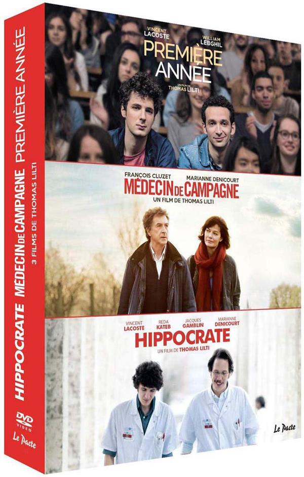 Trilogie de la médecine - Coffret : Première année + Médecin de campagne + Hippocrate [DVD]