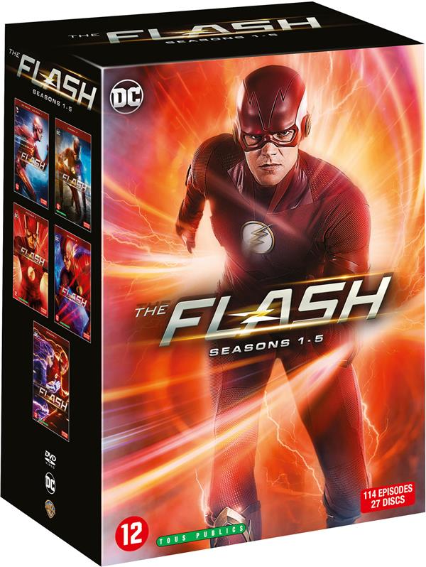 Flash - Saisons 1 à 5 [DVD] - flash vidéo