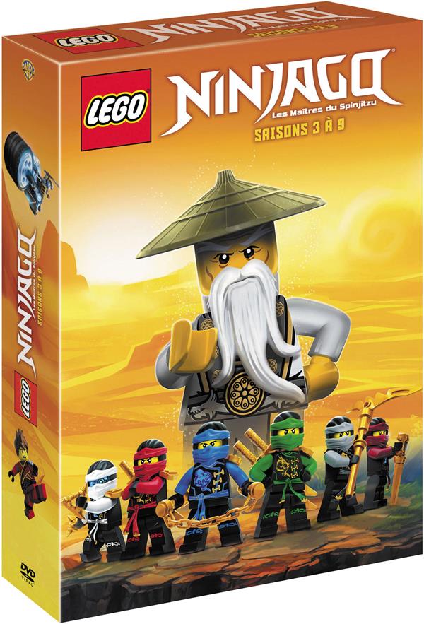 LEGO Ninjago, Les maîtres du Spinjitzu - Saisons 3 à 9 [DVD]