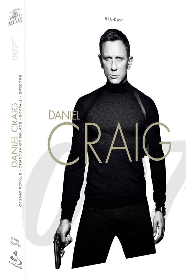 James Bond 007 - La collection Daniel Craig : Casino Royale + Quantum of Solace + Skyfall + Spectre [Blu-ray] - flash vidéo