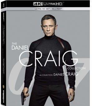 James Bond 007 - La collection Daniel Craig : Casino Royale + Quantum of Solace + Skyfall + Spectre [4K Ultra HD]
