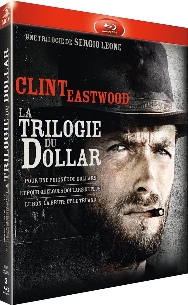 Sergio Leone : La trilogie du dollar : Pour une poignée de dollars + Et pour quelques dollars de plus + Le bon, la brute et le truand [Blu-ray]