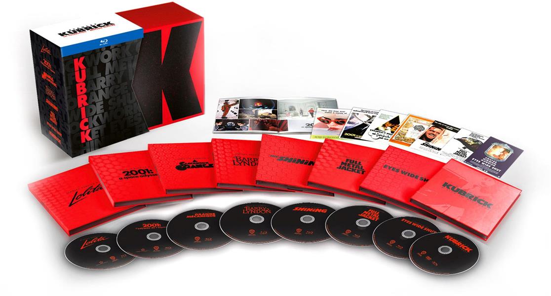 Stanley Kubrick : 2001, l'odyssée de l'espace + Shining + Eyes Wide Shut + Barry Lyndon + Lolita + Full Metal Jacket + Orange mécanique [Blu-ray]