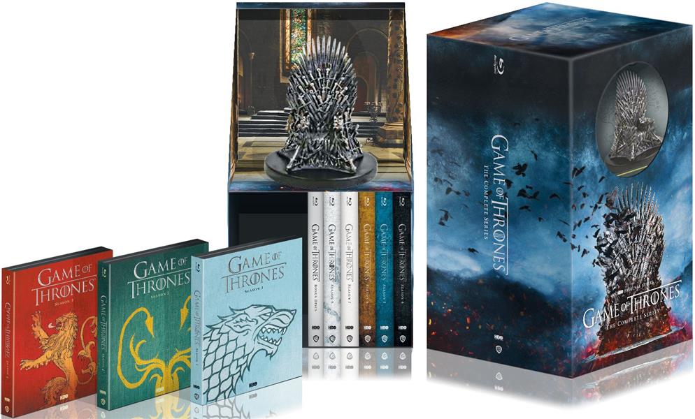 Game of Thrones (Le Trône de Fer) - L'intégrale des saisons 1 à 8 [Blu-ray] - flash vidéo