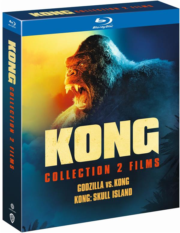 Kong - Collection 2 films : Skull Island + Godzilla vs Kong [Blu-ray]