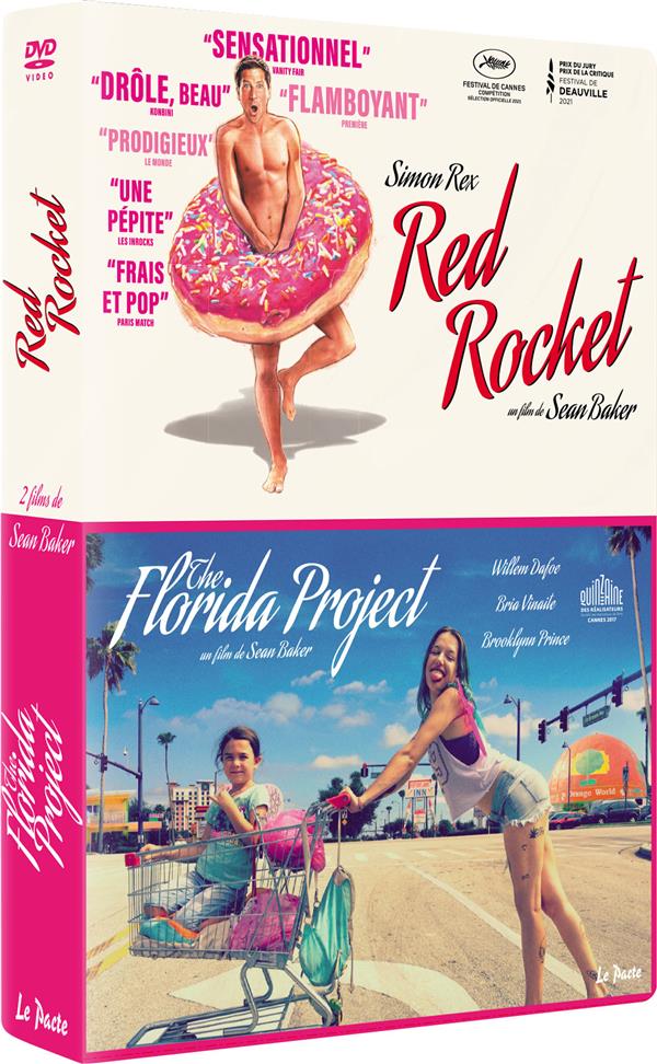 2 films de Sean Baker : The Florida Project + Red Rocket [DVD]
