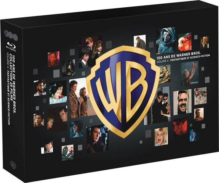 100 ans de Warner - Coffret 25 films - Volume 4 : Fantastique et science-fiction [Blu-ray]