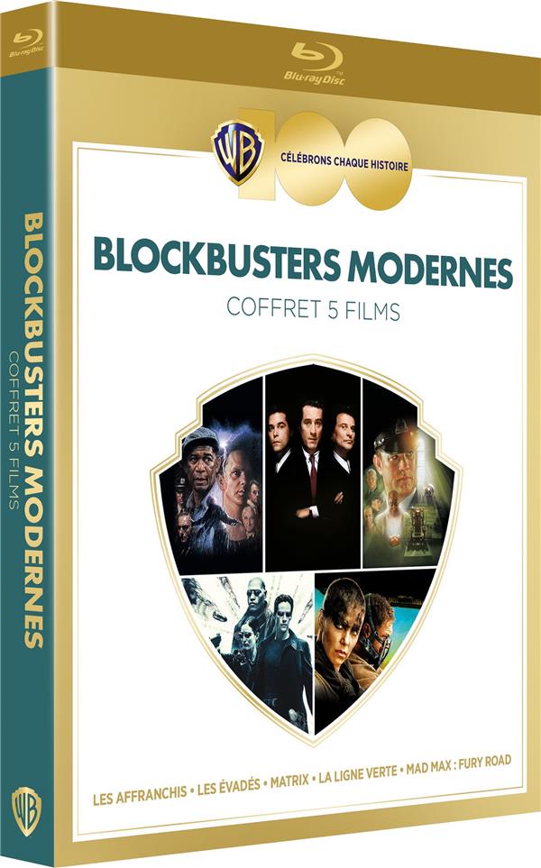 100 ans Warner - Coffret 5 films - Blockbusters modernes [Blu-ray]