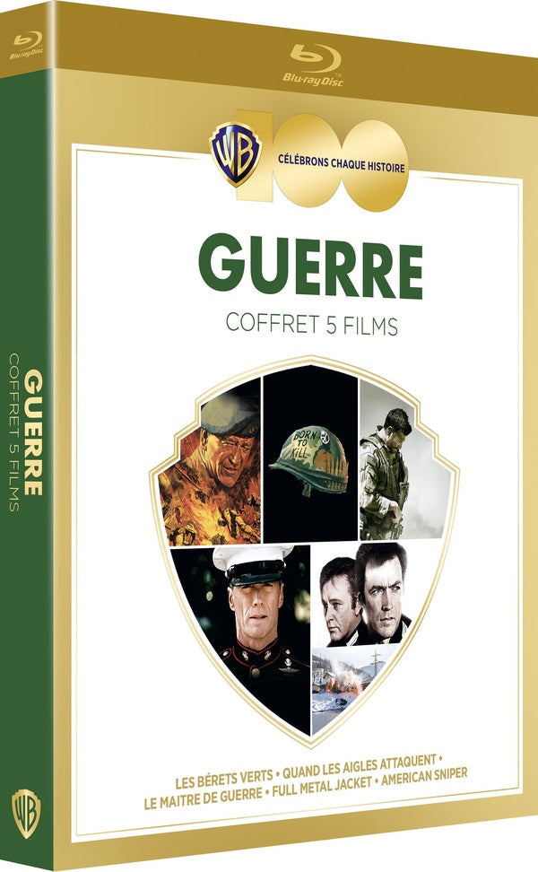 100 ans Warner - Coffret 5 films - Guerre [Blu-ray] - flash vidéo