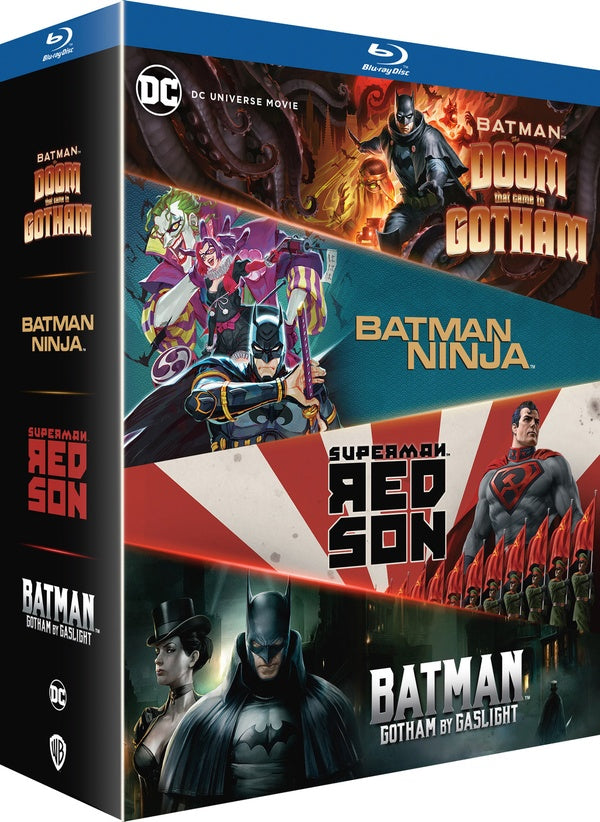 DC Elseworld - Coffret 4 films d'animation [Blu-ray] - flash vidéo