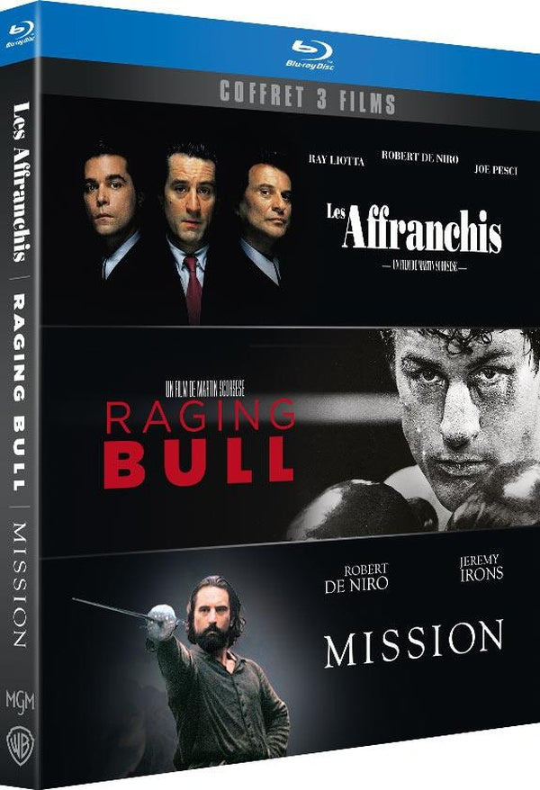 Robert De Niro - Coffret : Les Affranchis + Raging Bull + Mission [Blu-ray]