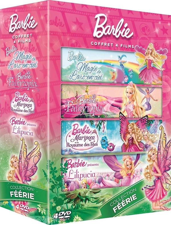 Barbie - Coffret 4 films : Collection Féérie [DVD]