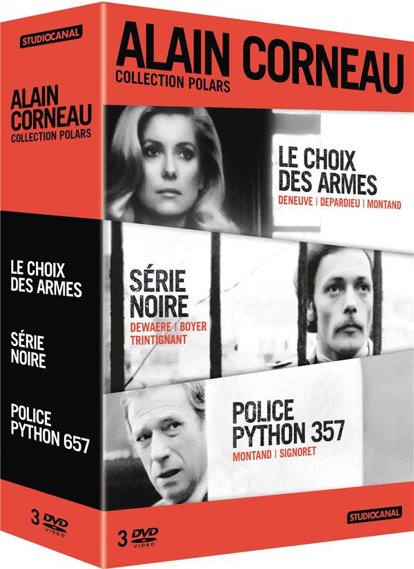 Alain Corneau, collection polars : Le choix des armes + Série noire + Police Python 357 [DVD]