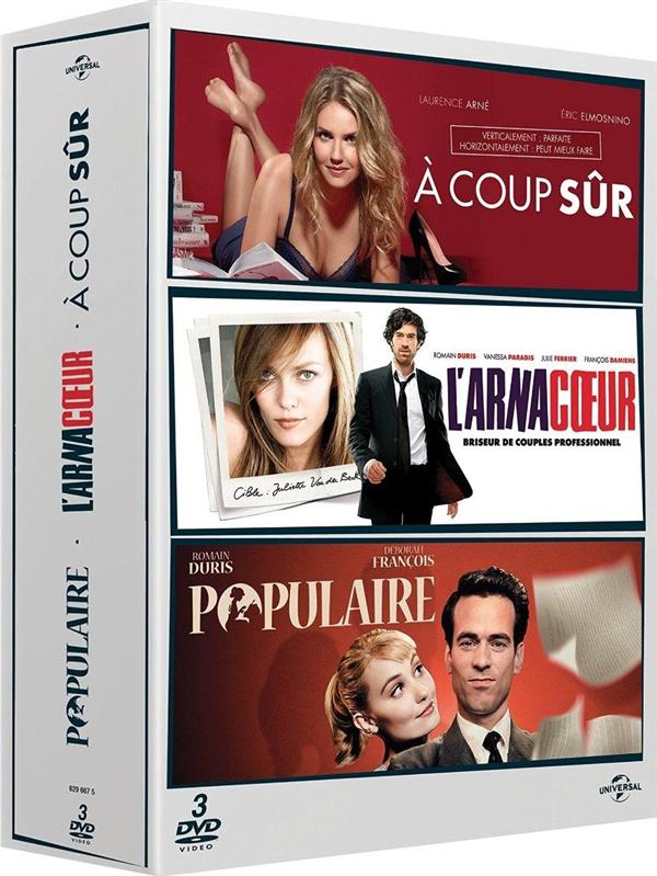 À coup sûr + L'arnacoeur + Populaire [DVD]