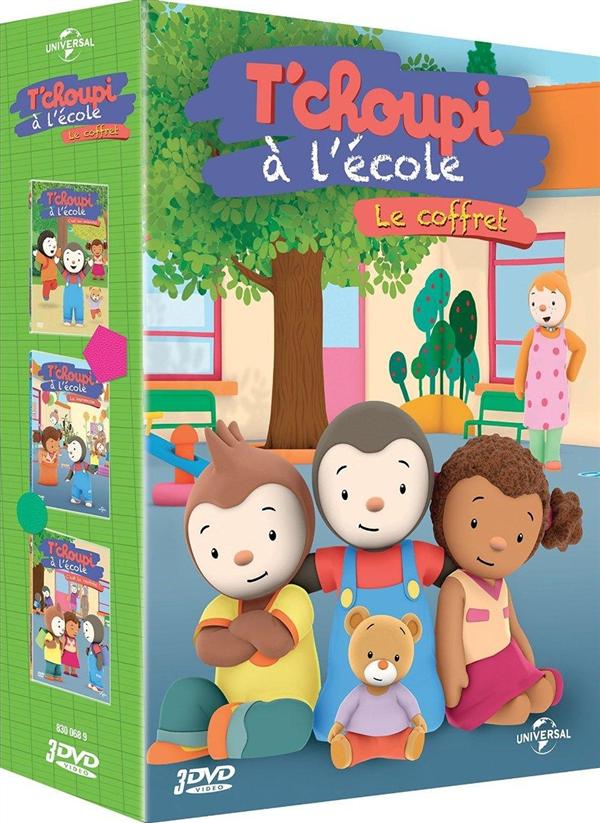 T'choupi à l'école - Le coffret : La kermesse + C'est les vacances + C'est la rentrée [DVD]