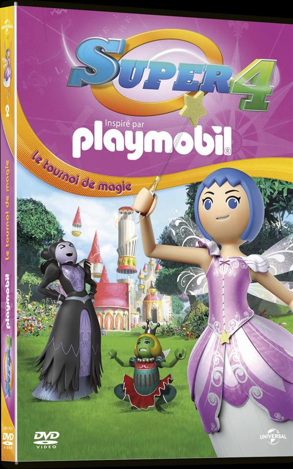 Super 4 (inspiré par Playmobil) - 2 - Le tournoi de magie [DVD]