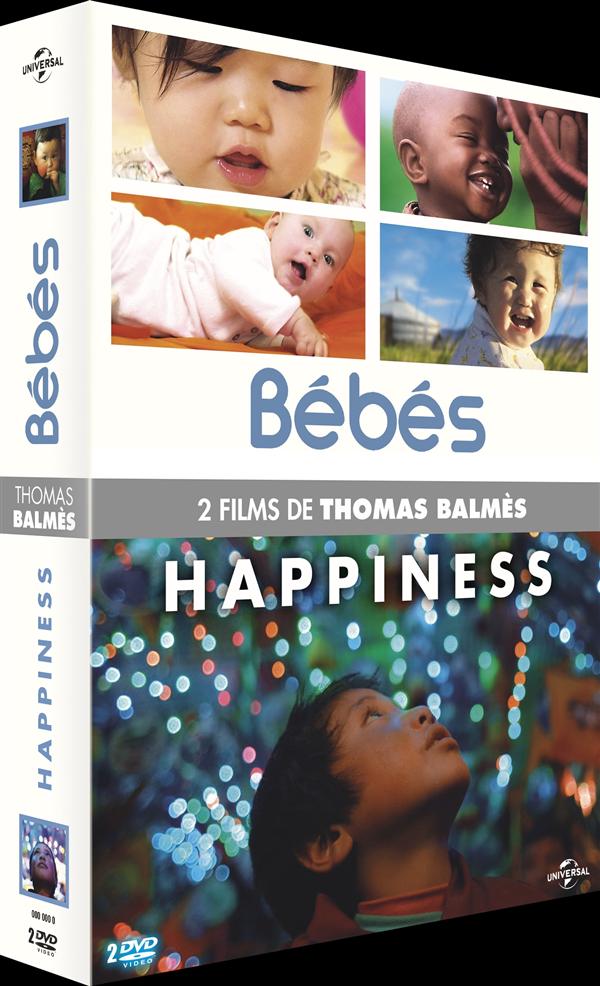 2 films de Thomas Balmès : Bébés + Happiness [DVD]