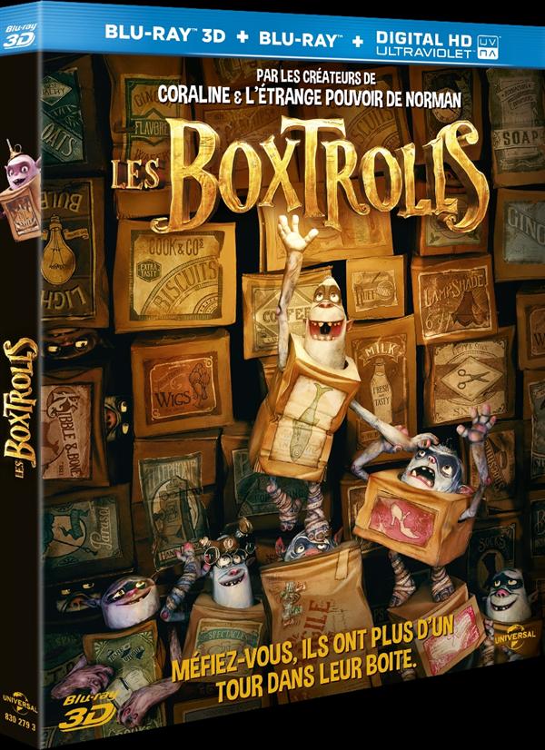 Les Boxtrolls [Blu-ray 3D]