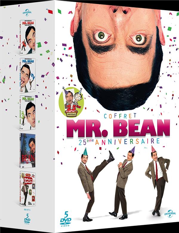 Coffret Mr. Bean 25ème anniversaire : Vol. 1 à 3 + Bean, le film + Drôles de grimaces [DVD]