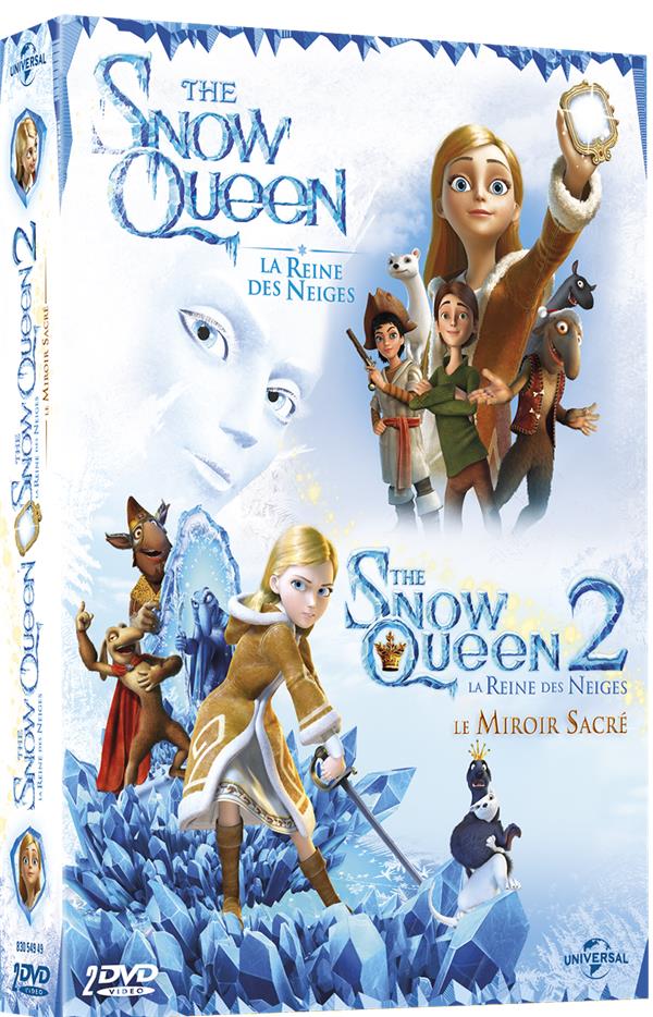 The Snow Queen, La Reine des Neiges + The Snow Queen 2, La Reine des Neiges : Le Miroir Sacré [DVD]