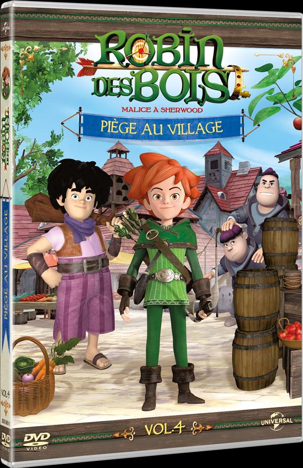 Robin des bois, malice à Sherwood - Vol. 4 - Piège au village [DVD]