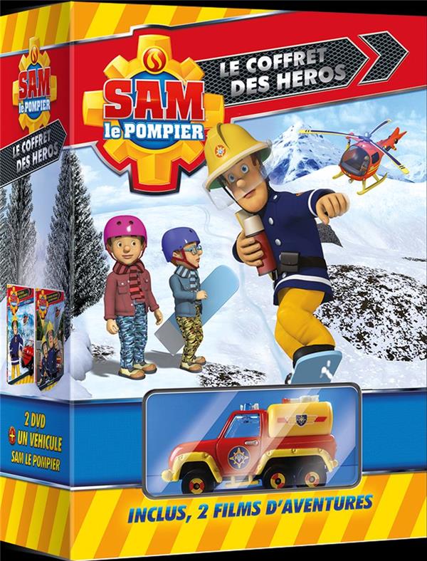 Sam le Pompier - Coffret : Le grand incendie de PontyPandy + Les héros de la tempête [DVD]