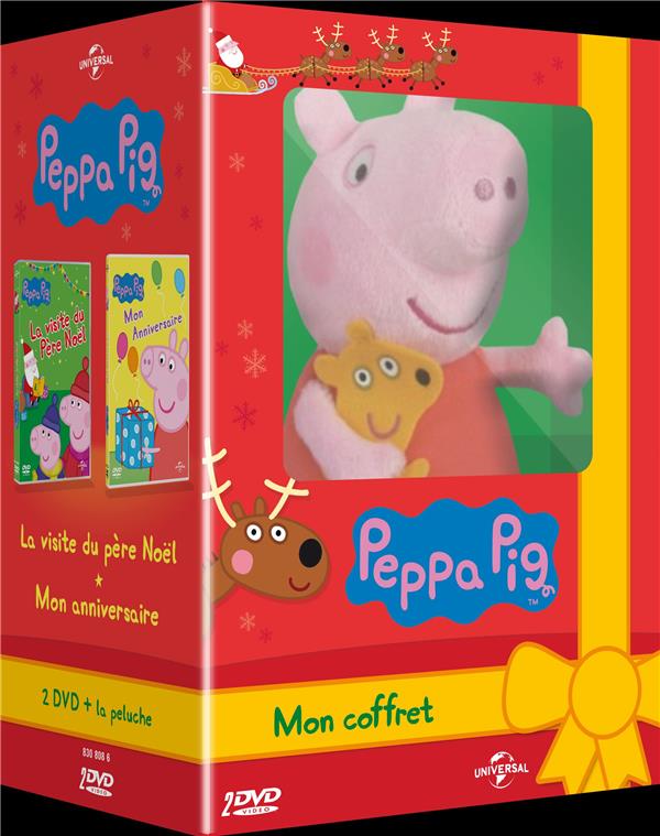 Peppa Pig - Coffret : La visite du Père Noël + Mon anniversaire [DVD]