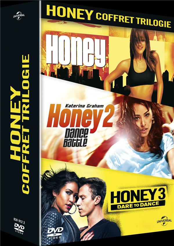 Honey coffret trilogie : Honey + Honey 2: Dance Battle + Honey 3: Dare to Dance [DVD]