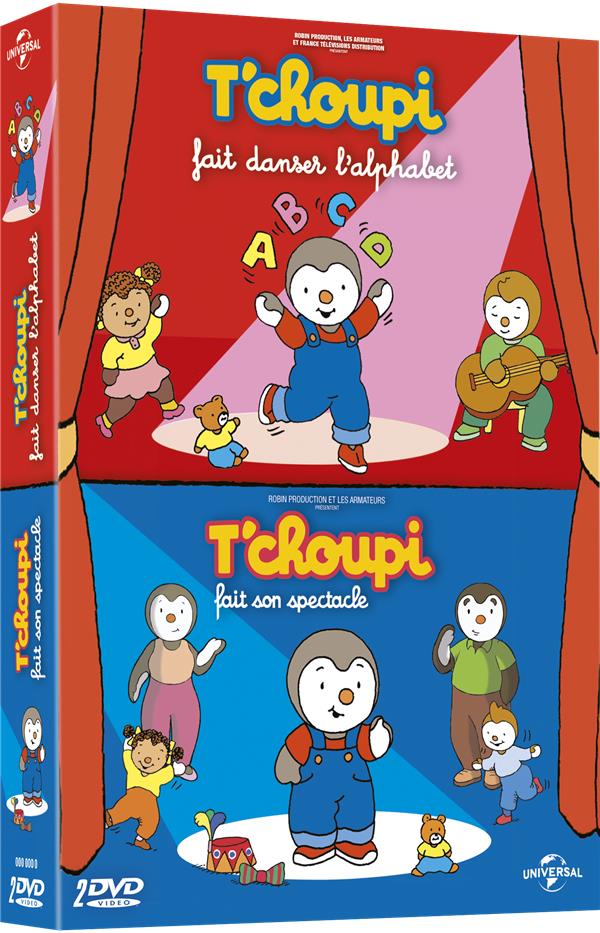T'choupi fait danser l'alphabet + T'choupi fait son spectacle [DVD]