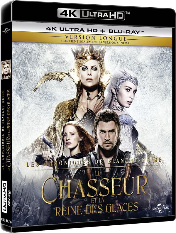 Le Chasseur et la Reine des Glaces [4K Ultra HD]