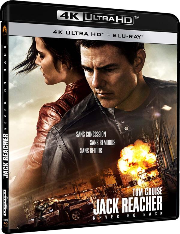 Jack Reacher : Never Go Back [4K Ultra HD]
