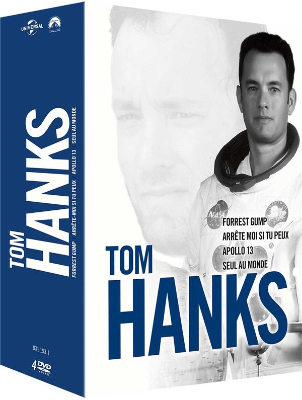 Tom Hanks - Coffret : Forrest Gump + Seul au monde + Arrête-moi si tu peux + Apollo 13 [DVD]