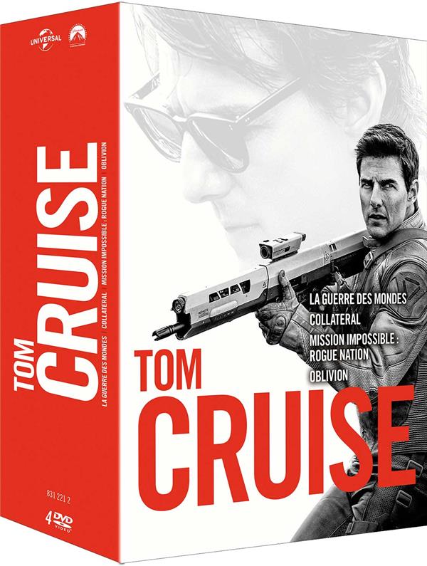 Tom Cruise - Coffret : La Guerre des mondes + Oblivion + Collateral + Mission : Impossible - Rogue Nation [DVD]