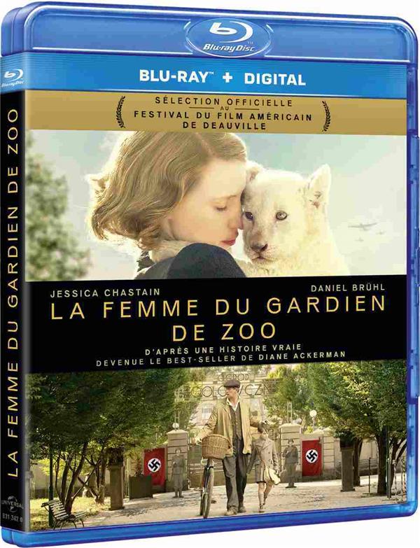 La Femme du gardien de zoo [Blu-ray]