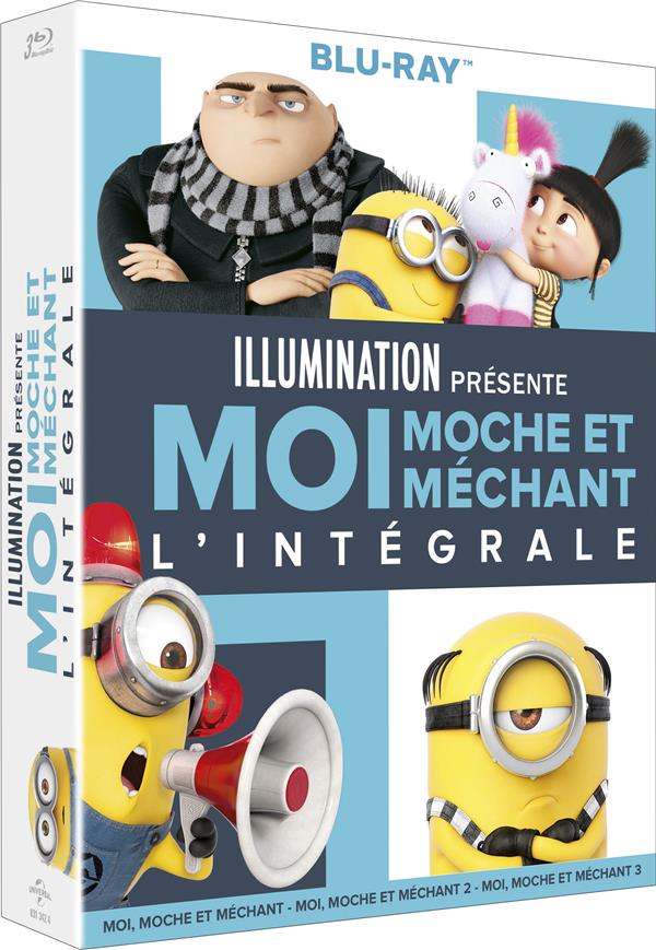 Moi, moche et méchant 1, 2 et 3 [Blu-ray]