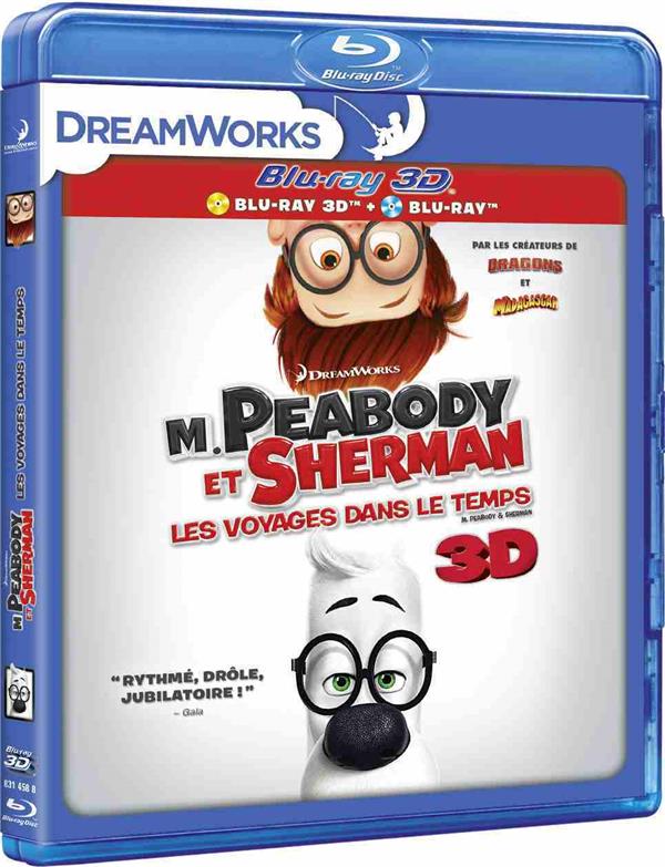 M. Peabody et Sherman [Blu-ray 3D]