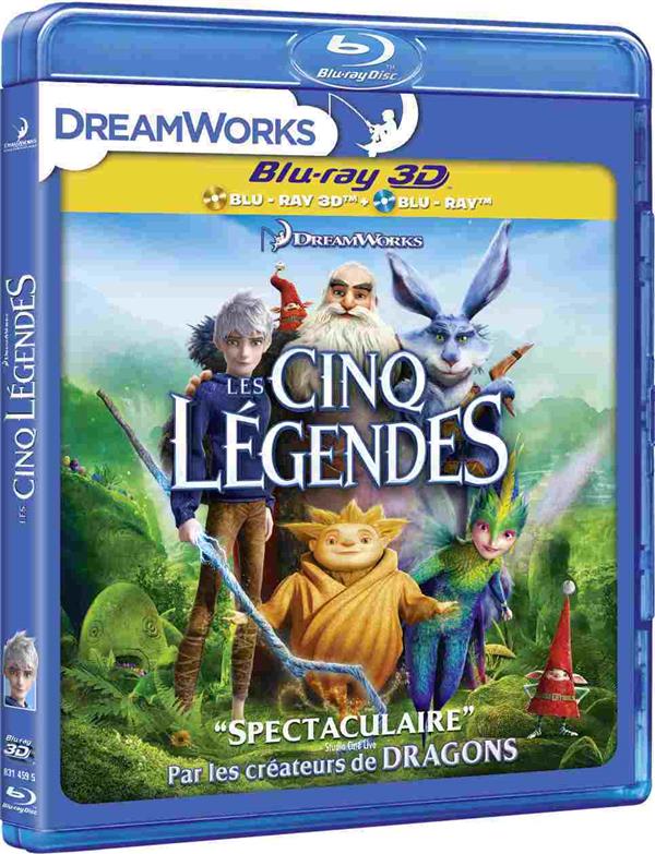 Les Cinq Légendes [Blu-ray 3D]