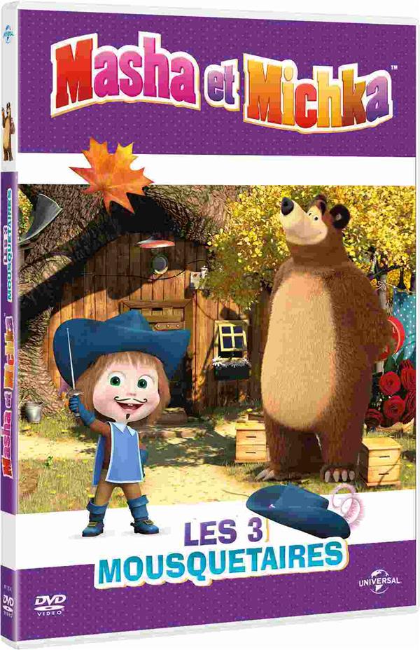 Masha et Michka - 8 - Les 3 Mousquetaires [DVD]
