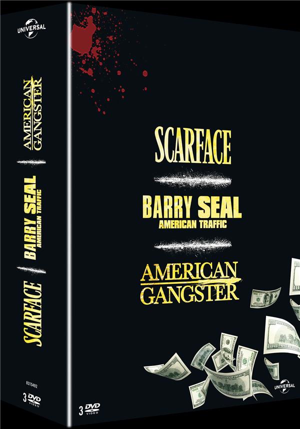 Coffret : Scarface + Barry Seal : American Traffic + American Gangster [DVD]